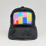 Abstract PUSH - Geometric Drive on the Midnatt Velvet Trucker