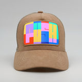Abstract PUSH - Geometric Drive on the Timmer Suede Trucker
