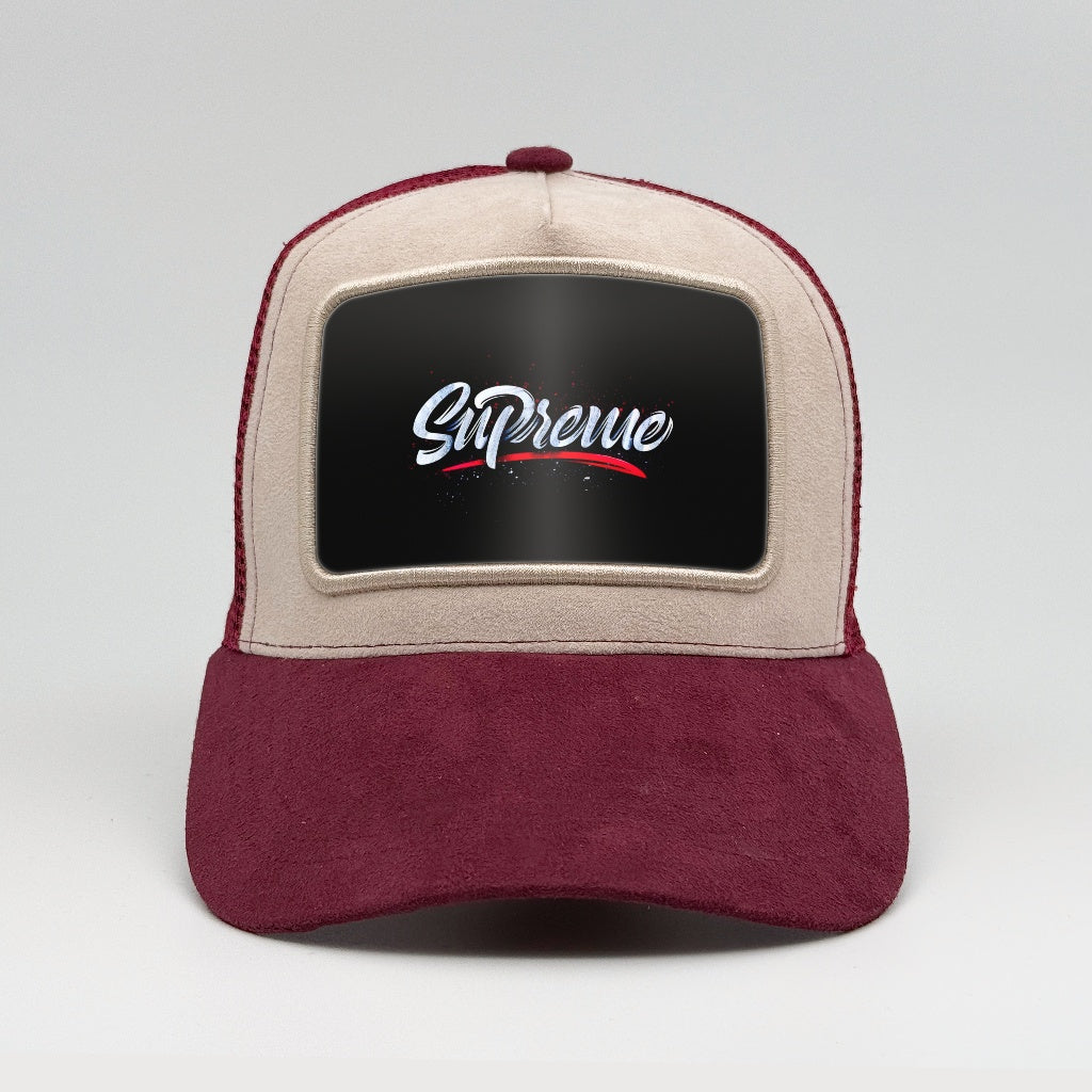 Supreme on the Faluröd Suede Trucker