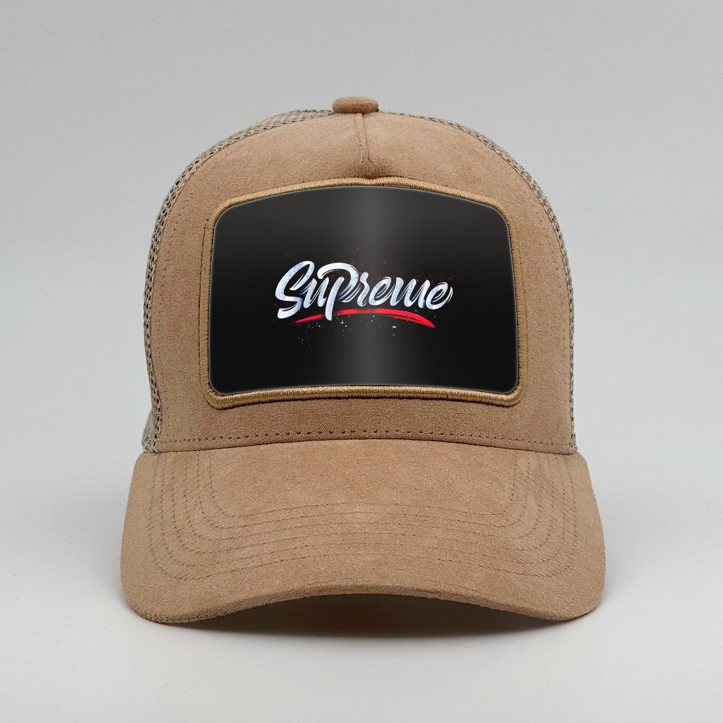 Supreme on the Timmer Suede Trucker