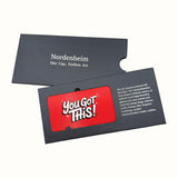 "You Got This!" Art Plate in its Nordenheim sleeve